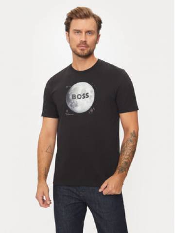 Boss Футболка 50528189 Чорний Regular Fit Boss Футболка 50528189 Чорний Regular Fit