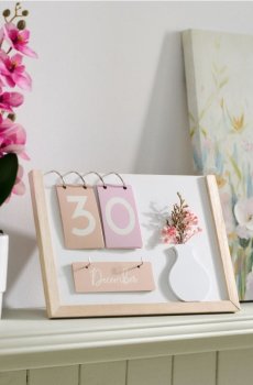 Декоративний настільний календар із змінними картками - різнобарвний