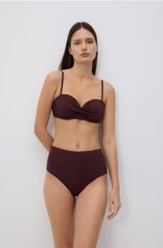 Reserved - LADIES` BEACHWEAR BRIEFS - темно-фіолетовий - 325HP-49X