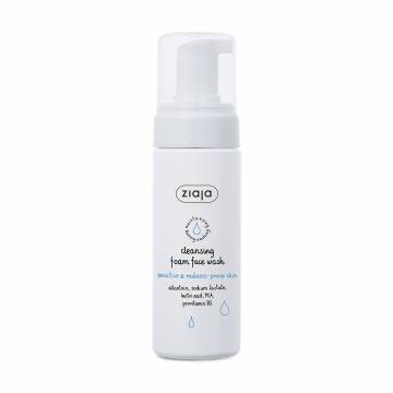 Очищающая пенка Ziaja Cleansing Foam для чувствительной кожи лица, 150 мл Очищающая пенка Ziaja Cleansing Foam для чувствительной кожи лица, 150 мл