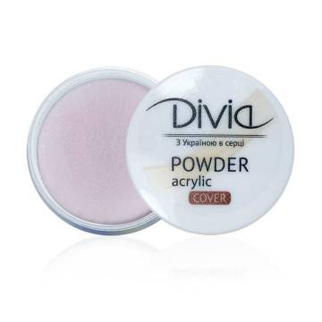 Акриловая пудра для ногтей Divia Acrylic Powder Cover Камуфлирующая, AC14 Shell Shimmer, 18 г Акриловая пудра для ногтей Divia Acrylic Powder Cover Камуфлирующая, AC14 Shell Shimmer, 18 г