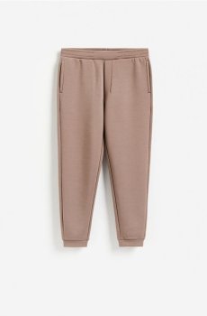 Reserved - Трикотажні штани slim - бежевий - 223JT-08X