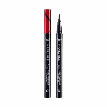 Ультратонкая водостойкая подводка для глаз LOreal Paris Infaillible 36H Grip Micro-Fine Liner, Black, 1 мл Ультратонкая водостойкая подводка для глаз LOreal Paris Infaillible 36H Grip Micro-Fine Liner, Black, 1 мл