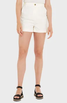 Женские белые шорты MD CHINO Белый 34 Tommy Hilfiger WW0WW38732