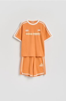 Reserved - Бавовняний комплект - помаранчевий - 945HT-22X