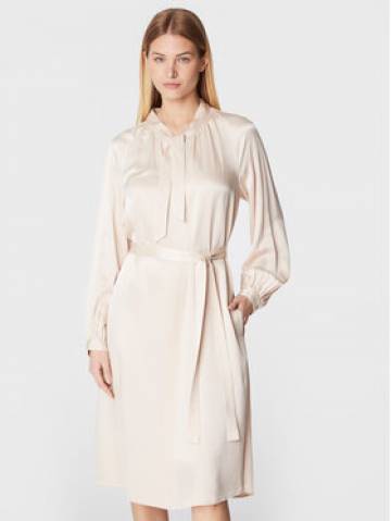 Peserico Повсякденна сукня S02183A Écru Regular Fit Peserico Повсякденна сукня S02183A Écru Regular Fit