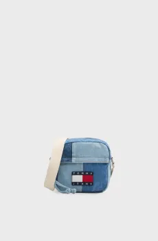 Мужская синяя джинсовая сумка REPORTER Синий ONESIZE Tommy Jeans AM0AM14287