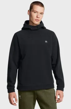 Мужское черное худи UA Expanse Fleece Hoodie Черный M Under Armour 1387571-001
