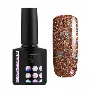 Гель-лак для ногтей Reglance Gel Polish 029 Темное золото с серебряной фольгой, 7.5 мл Гель-лак для ногтей Reglance Gel Polish 029 Темное золото с серебряной фольгой, 7.5 мл