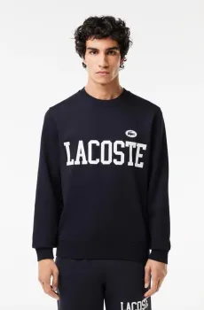 Мужская синяя толстовка Синий S Lacoste SH7420HDE