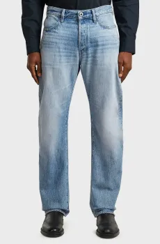 Мужские голубые джинсы Contor 3D Голубой 34-34 G-Star RAW D26999,D788