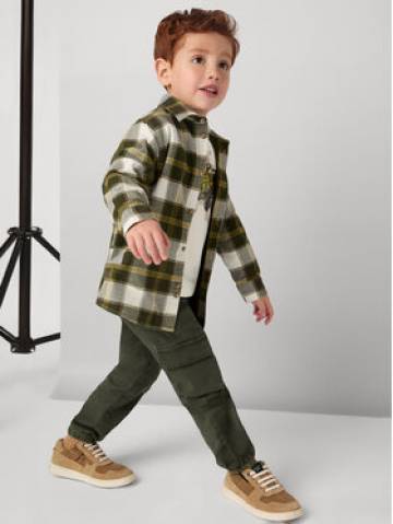 Mayoral Штани з тканини 4537 Зелений Regular Fit Mayoral Штани з тканини 4537 Зелений Regular Fit