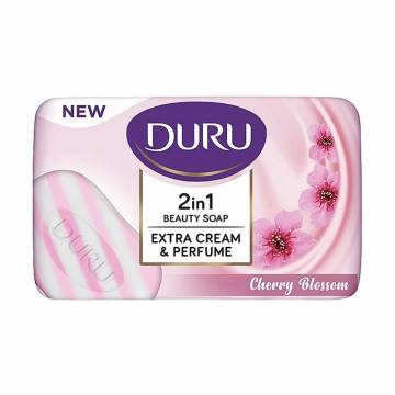 Косметическое мыло Duru 2 in 1 Extra Cream & Perfume Цветение вишни, 100 г Косметическое мыло Duru 2 in 1 Extra Cream & Perfume Цветение вишни, 100 г