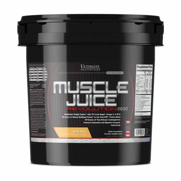 Гейнер Ultimate Nutrition Muscle Juice Revolution 2600 Банан, в порошке, 5.04 кг Гейнер Ultimate Nutrition Muscle Juice Revolution 2600 Банан, в порошке, 5.04 кг