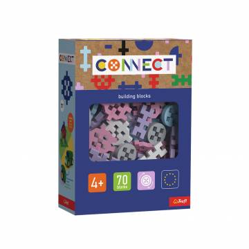 Детский конструктор Trefl Connect Girls, от 4 лет, 70 деталей (61982) Детский конструктор Trefl Connect Girls, от 4 лет, 70 деталей (61982)