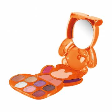 Палетка для макияжа лица, глаз и губ Pupa Happy Bear Makeup Kit 004 Orange, 11.1 г Палетка для макияжа лица, глаз и губ Pupa Happy Bear Makeup Kit 004 Orange, 11.1 г