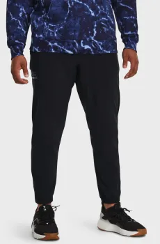 Мужские черные спортивные брюки Pjt Rock Unstoppable Pant Черный S Under Armour 1380102-001