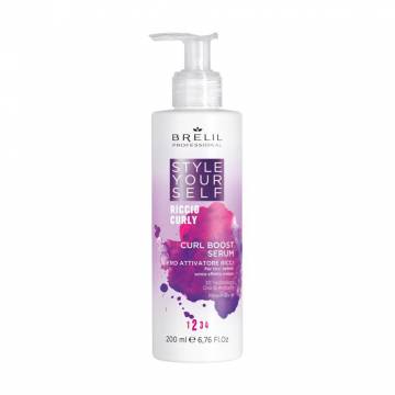 Сыворотка Brelil Style Yourself Curly Curl Boost Serum для вьющихся волос, 200 мл Сыворотка Brelil Style Yourself Curly Curl Boost Serum для вьющихся волос, 200 мл