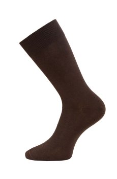 Носки мужские Легка Хода 6710 коричневые, размер 41-42
