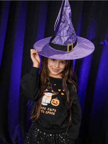 Капелюх Halloween - пурпуровий Капелюх Halloween - пурпуровий