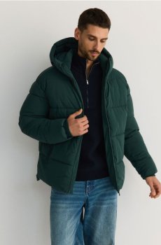 Reserved - Куртка з каптуром - зелений - 868BZ-77X