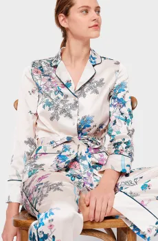 Женская белая рубашка AQUARELLE Белый M Etam 6509700