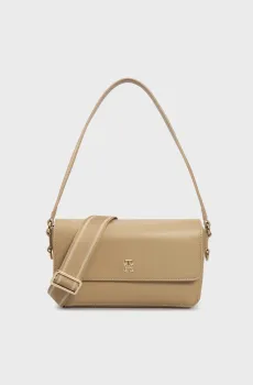 Женская бежевая сумка TH DISTINCT CONV Бежевый ONESIZE Tommy Hilfiger AW0AW17219