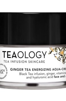 Крем для лица Teaology Ginger Tea Emergizing Aqua Cream с имбирным чаем, 50 мл