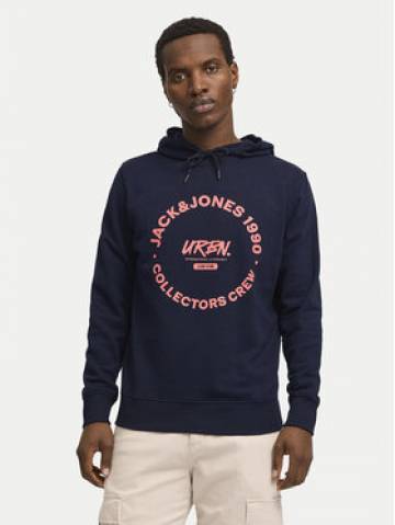 Jack&Jones Світшот Simon 12269353 Cиній Standard Fit Jack&Jones Світшот Simon 12269353 Cиній Standard Fit