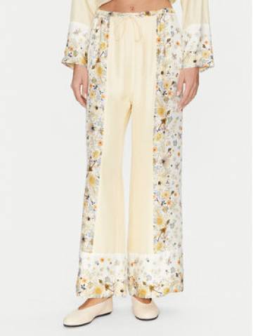 Munthe Штани з тканини Febert 251140025118 Бежевий Relaxed Fit Munthe Штани з тканини Febert 251140025118 Бежевий Relaxed Fit