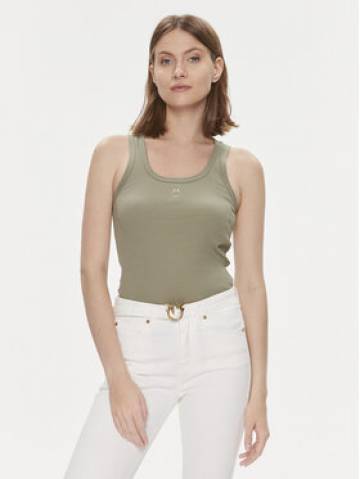 Pinko Топ 100807 A0PU Хакі Slim Fit Pinko Топ 100807 A0PU Хакі Slim Fit