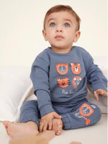 NAME IT Штани з тканини 13215629 Сірий Regular Fit NAME IT Штани з тканини 13215629 Сірий Regular Fit