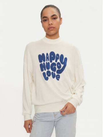 Hugo Светр Sidara 50522527 Écru Regular Fit Hugo Светр Sidara 50522527 Écru Regular Fit