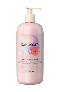 Кондиционер для Inebrya Ice Cream Dry-T для сухих, вьющихся и окрашенных волос, 1 л