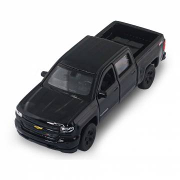 Автомодель TechnoDrive Chevrolet Silverado 2017 чорний (250381W/2) Автомодель TechnoDrive Chevrolet Silverado 2017 чорний (250381W/2)