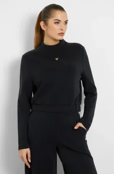 Женский черный свитшот Черный XS Guess V4YQ05.KCAY2;JBLK