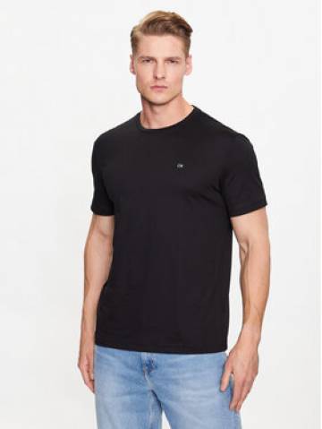 Calvin Klein Футболка Smooth K10K110589 Чорний Regular Fit Calvin Klein Футболка Smooth K10K110589 Чорний Regular Fit