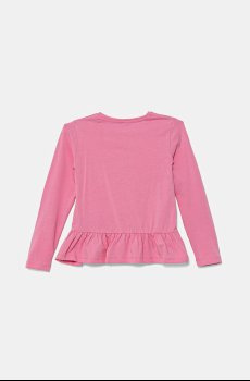 Хлопковый детский лонгслив Guess