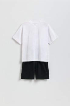 Reserved - Трикотажний комплект - білий - 454HF-00X