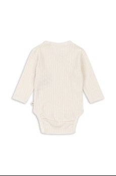 Детское боди из хлопка Konges Sløjd MINNIE NEWBORN BODY GOTS