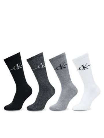 Calvin Klein Набір 4 пар високих жіночих шкарпеток 701229454 Кольоровий Calvin Klein Набір 4 пар високих жіночих шкарпеток 701229454 Кольоровий