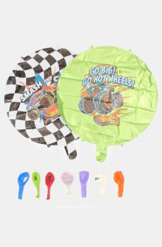 Набір повітряних кульок Hot Wheels – 13 шт. - різнобарвний