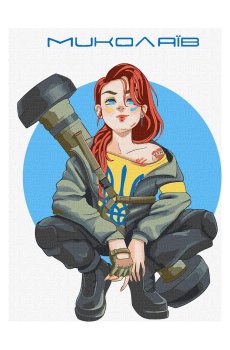 Картина по номерам Ideyka Николаев, 30*40 см (KHO4881)