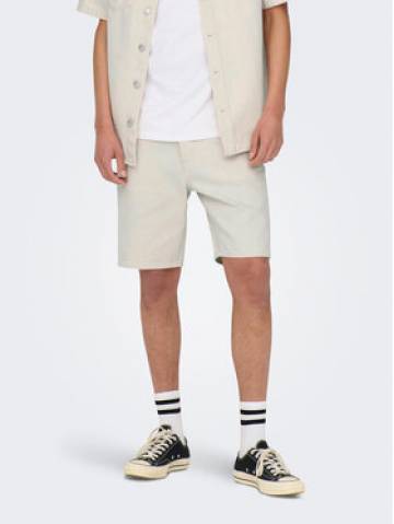Only & Sons Джинсові шорти Edge 22026558 Écru Regular Fit Only & Sons Джинсові шорти Edge 22026558 Écru Regular Fit