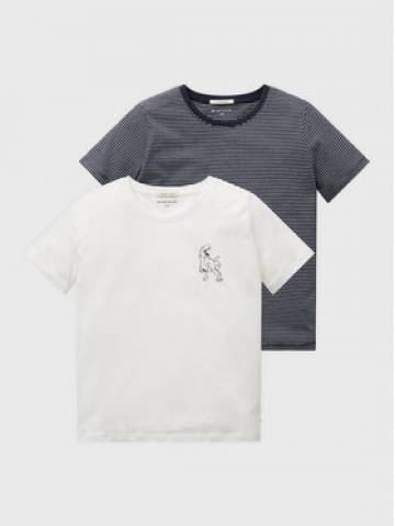 Tom Tailor Набір з 2 футболок 1032149 Кольоровий Regular Fit Tom Tailor Набір з 2 футболок 1032149 Кольоровий Regular Fit