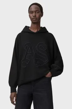 Женское черное худи ARTIA Черный S AllSaints W065JE
