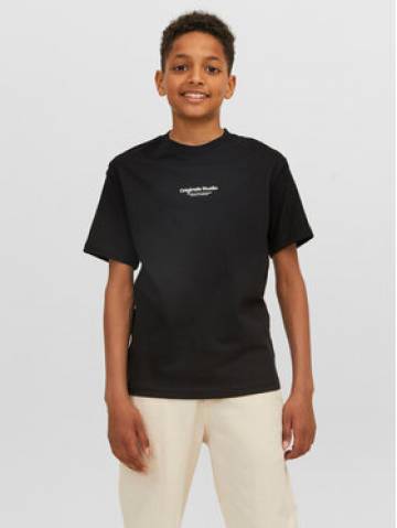 Jack&Jones Junior Футболка Vesterbro 12242827 Чорний Loose Fit Jack&Jones Junior Футболка Vesterbro 12242827 Чорний Loose Fit