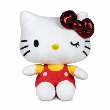 Мяка іграшка Hello Kitty Хелло Кітті Ювілейна 50 Червоний бантик 32 см (760023890/1) Мяка іграшка Hello Kitty Хелло Кітті Ювілейна 50 Червоний бантик 32 см (760023890/1)
