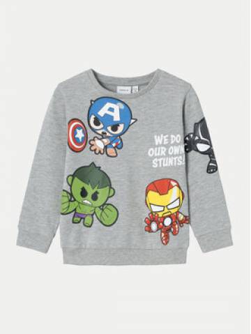 NAME IT Світшот MARVEL 13232193 Сірий Regular Fit NAME IT Світшот MARVEL 13232193 Сірий Regular Fit