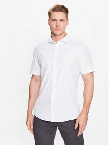 Lindbergh Сорочка 30-203431 Білий Slim Fit Lindbergh Сорочка 30-203431 Білий Slim Fit